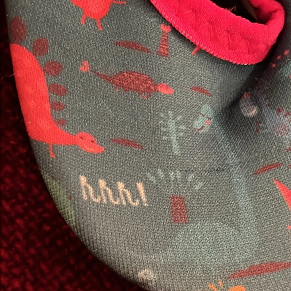 NEW 🦖Dino🦕 Print Baby Water Shoes | Size EU 16/17 (US 1–2), 0-6 months